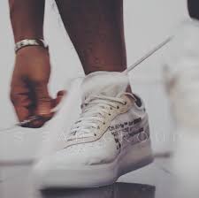 An On Feet Look At The Off White X Nike Air Force 1 Low Fashion Pumps Sporty Style Fashion