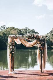 Wedding Arch Drapery Fabrics In 2020 Wedding Arch Wedding Altars Wedding Decorations