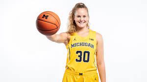 Elise Stuck Women S Basketball University Of Michigan Athletics Womens Basketball Basketball Michigan Athletics