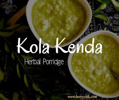 Kola Kenda Herbal Porridge Kanji Berrychik Recipe Healthy Breakfast Snacks Quick Easy Healthy Breakfast Quick Healthy Breakfast