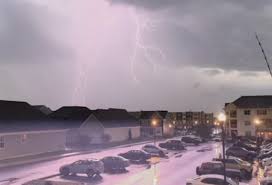 Storms hit Saturday evening leaving thousands without power