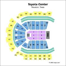 toyota center seating chart 3core co