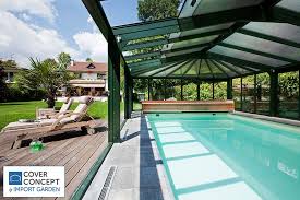 Toit De Veranda Ouvrant Avec Possibilite De Motorisation Cover Concept France Belgique Veranda Piscine Piscine Interieure Piscine
