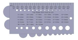Crb Tip Top Guide Sizing Gauge