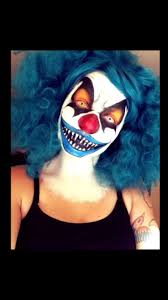 Halloween Scary Clown Face Paint Scary Clown Face Halloween Clown Face Painting Halloween