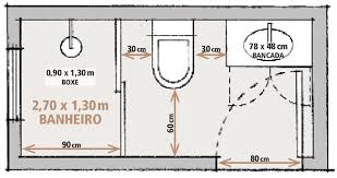 As Metragens Minimas Para Sala Quarto Cozinha E Banheiro Disposicao De Banheiro Pequeno Medidas Banheiro Planejamento De Producao