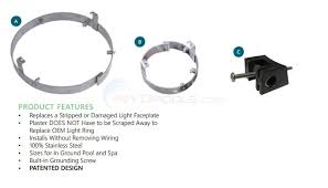 Cmp Light Repair Adapter Parts Inyopools Com