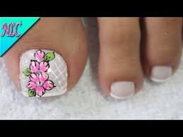 Venta de productos y cursos de estética de uñas con tienda física en málaga y tienda online para comprar productos para decorar uñas de gel, uñas de acrílico y porcelana Diseno De Unas Para Pies Flores Sencillas Flores Paso A Paso Flowers Nail Art Nlc Youtube Arte De Unas De Pies Unas Decoradas Disenos De Unas Pies