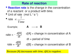 Where i have my thumb in the first picture is the formula of the reaction. 11 0 Reaction Kinetics Objectives 1 Define Reaction Rate Average Rate Instantaneous Rate And Initial Rate 2 Determine The Reaction Ppt Download