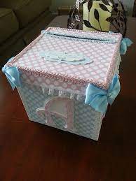 The baby card will already come with a printed sentiment, but you can make your note of congratulations more baby shower card: Pink And Blue Gift Card Box Baby Shower By Thecarriageshoppe 35 00 Tarjetas De Baby Shower Regalos De Baby Shower Cajas De Tarjetas De Regalo