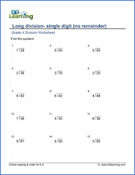 With approximately 14,000 regular and 11,000 army reserve soldiers, the division is configured to deliver 'light role excellence'. Grade 4 Long Division Worksheets 2 By 1 Digit Numbers No Remainder K5 Learning