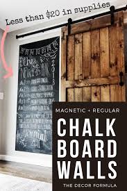 Check spelling or type a new query. Chalkboard Walls How To Create A Chalkboard Magnetic Wall The Decor Formula