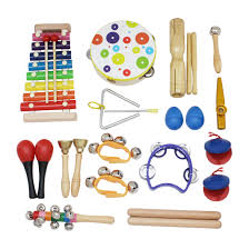 The music instrument for kids is easy to clean a store. Sy 60 19 Piece Orff Musical Instruments Set Early Education Enlightenment Instrument For Children Alexnld Com