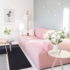Sofa Rosa Na Sala Home Living Room Pink Sofa Fashion Room