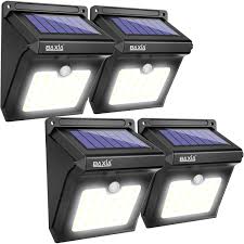 Urpower solar lights 8 led wireless waterproof motion sensor outdoor light. Baxia Solar Lights Outdoor Solar Powered Security Lights Waterproof Wireless Solar Security Lights Motion Sensor For Outdoor Gate Yard Steps Patio Fence Driveway Garden 28 Led 4 Pack Buy Online In Cambodia At Cambodia Desertcart Com Productid