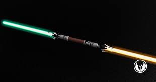 Adaptive Saber Parts Lightsaber I Have Constructed My Saber And The Crystals Are Mint Green And Amber Star Wars Light Saber Lightsaber Custom Lightsaber