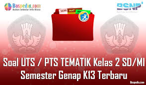 We did not find results for: Lengkap Kumpulan Soal Uts Pts Tematik Kelas 2 Sd Mi Semester Genap K13 Terbaru Bospedia