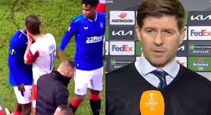 Rangers manager steven gerrard was left angry and upset after midfielder glen kamara told him he was racially abused during his side's europa league defeat by slavia prague. X4oodu03g8cgdm