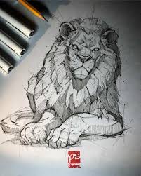 Pencil Sketch Artist Psdelux Animal Drawings Artwoonz Lion Sketch Animal Sketches Lion Art