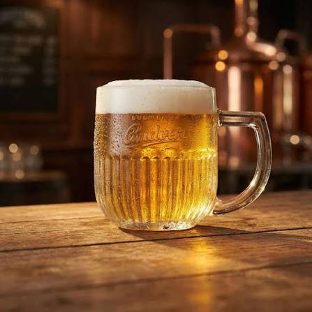 Buy 6 Budweiser Budvar 0.5-liter beer mugs | Barmeister24