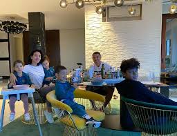 Georgina rodriguez ronaldo with cr7 jr and younger children in madrid. Just Celebrating 27th Birthday Georgina Rodriguez Already Has 4 Children Okezone Bola Netral News