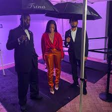 Maybe you would like to learn more about one of these? Trina And Eve Verzuz Tv Fashion Trina In Laquan Smith Spring 2021 Red And Orange Look And Eve In Mugler Black Bodysuit With Paris Texas Green Crystal Embellished Knee Boots