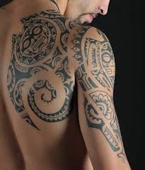 Pin By Han Alm On Tattoo Ideas Tribal Tattoos Shoulder Blade Tattoo Marquesan Tattoos