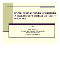 Word, soft skills, listen skills, kete insaniah, content writer. Modul Pembangunan Kemahiran Insaniah Soft Skills Untuk Ipt Malaysia
