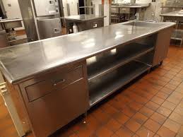 Stainless Steel Table W Sink Drawers Storage Stainless Steel Table Storage Drawers Storage