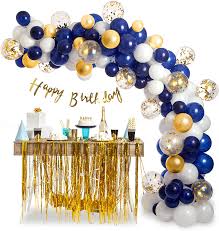Most party stores sell themed centerpieces for retirement parties. Balloon Arch Kit Garland Decorations 100 Pcs Latex Gold Confetti W Theme My Party
