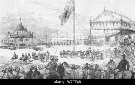 Queen victoria empress of india 1877 Black and White Stock Photos & Images - Alamy