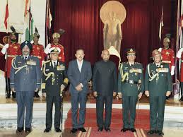 President Confers Honorary Rank Of General Of Indian Army On
