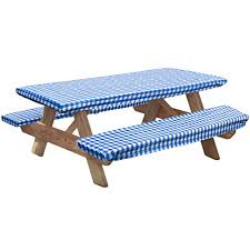 And arguably presentation comes in second. Laminet Deluxe Picnic Table Covers Set Of 3 Checkered Pattern Blue Buy Online In Angola At Angola Desertcart Com Productid 8824970
