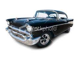 A Black 1957 Chevrolet Shot At A Wide Angle Vehicle Has Outline Path Classic Car Insurance Mobile Mechanic Chevrolet