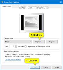 Change Screen Saver Settings In Windows 10 Page 6 Tutorials Once you complete these steps, windows 10 will activate the screen saver using the settings you specified. change screen saver settings in windows
