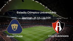 Unam pumas and atlas are 2 of the leading football teams in america. 1jo8qucp1lx9jm