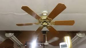 The selling point of this ceiling fan is its quiet motor that delivers powerful wind flow. Design House Manhattan 6 Blade Ceiling Fan Youtube