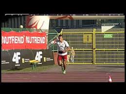 Zawodnicy i zawodniczki rywalizują w rzucie oszczepem podczas igrzysk olimpijskich. Lekkoatletyczne Mistrzostwa Polski 2013 Rzut Oszczepem Chmielak Youtube