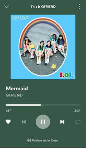 Gfriend Mermaid Di 2020 Langit Malam Gambar Langit
