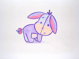 Illustrate a flower on his hands. Easy Adorable Cute Winnie The Pooh Drawings Novocom Top