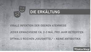 Doktorweigl Erklart Die Erkaltung Keine Grippe Aber Ein Grippaler Infekt
