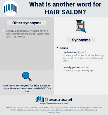 Synonyms For Hair Salon Thesaurus Net