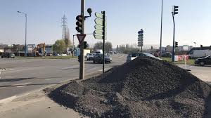 Beuvry Des Travaux Qui Annoncent La Creation D Un Rond Point Route Nationale