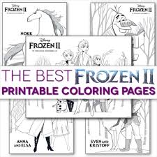 Together with anna, kristoff, olaf and sven, she goes on an adventurous but remarkable . Free Frozen 2 Coloring Pages Print Them All Now