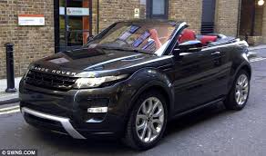 Range Rover Evoque Convertible First Ever Soft Top Pictured Before It Is Officially Unveiled Daily Mail Online