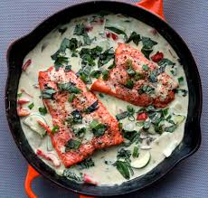 Thai Coconut Green Curry Salmon The Defined Dish Recipe Seafood Recipes Recipes Food