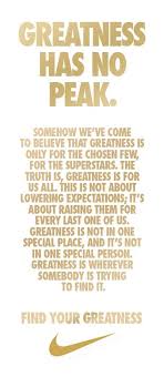 Nike Find Your Greatness Brand Manifesto Sport Quotes Sports Quotes Nike Quotes