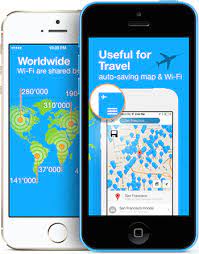 Wifi Map Passwords For Public Places Iphone Android Travel App Wifi Wireless Networking