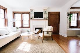 St Paul House Tour A Cup Of Jo White Baseboards Home Stained Wood Trim