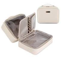HERYEBING Beauty Case da Viaggio, Borsa Trucco in pelle PU, Borsa da  Toilette da Viaggio, impermeabile Pochette Trucchi con Scompartimenti per  ...